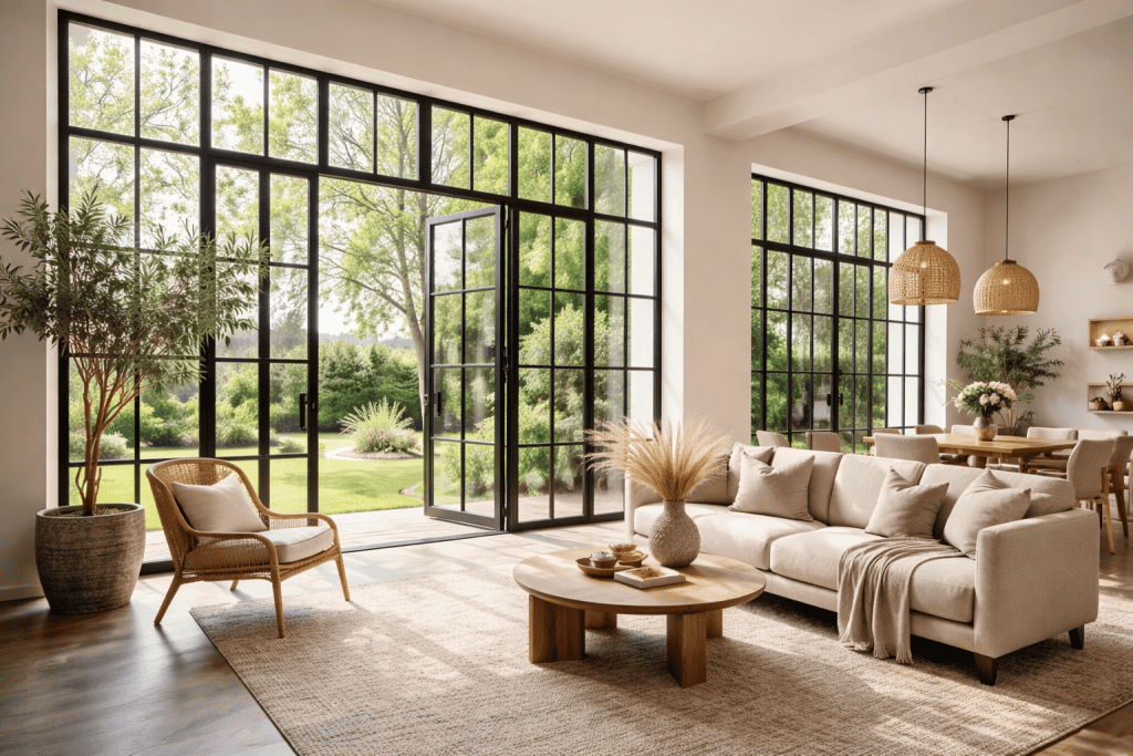 חלונות בעיצוב מודרני