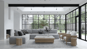 חלונות בלגיים לסלון